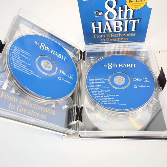 The 8th Habit from Effectiveness to Greatness 13 CDs AUDIO BOOK by Stephen Covey - Picture 10 of 16